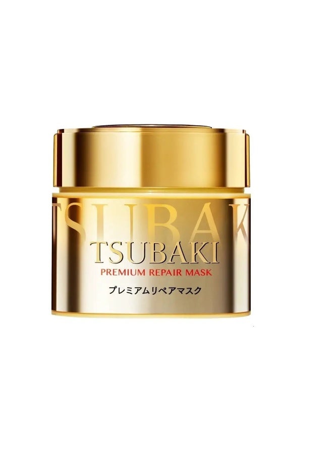 Tsubaki A luxurious Japanese hair treatment and moisturizing mask that nourishes and moisturizes damaged hair, 180 grams - Image 1